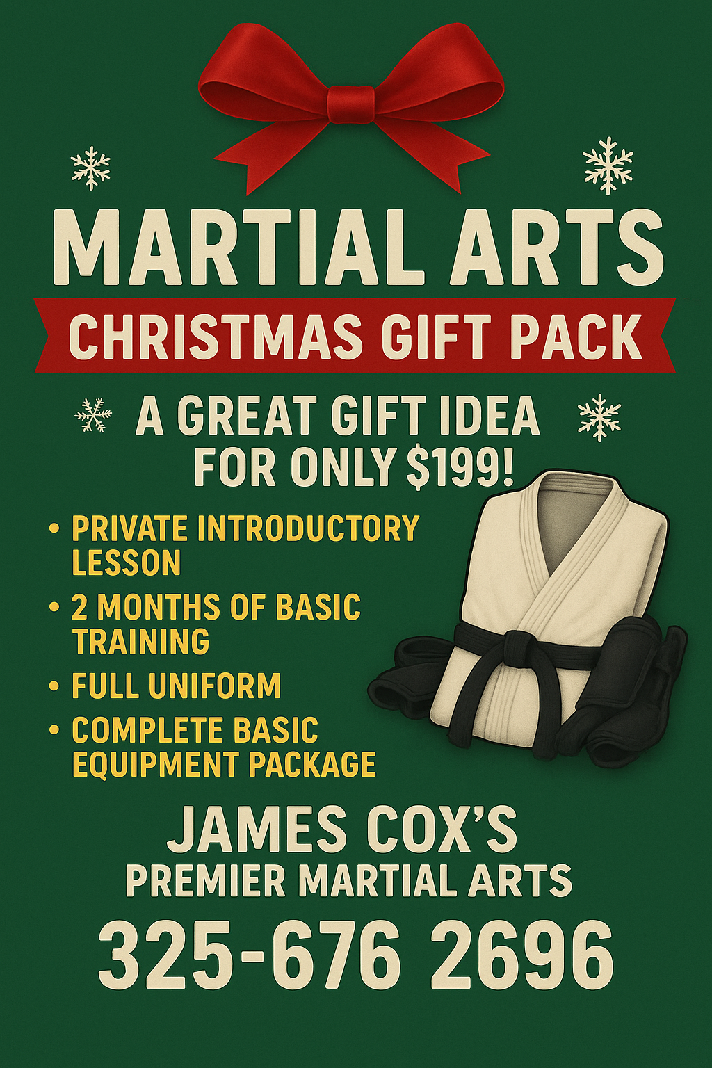 Christmas 2025 – Martial Arts Gift Pack